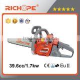 40cc Gasoline Chainsaw,garden Chain Saws Tools With Quanlity Saw Chain and Better Performance