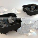 Ice Ball Mold Sphere Superior Quality BPA Free Silicone Ice Rounds Maker 4.5cm Spherical Ball Ice Tray With FDA thumbnail-1