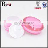 10g Cute Pink Color Mini Jar Round Shape Plastic Acrylic Mini Jar for Skin Care Products thumbnail-2