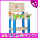 Best Sale Educational Toys Wooden Kids Tool Bench W03D042 thumbnail-2
