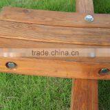 13FT Garden Patio Assembled ARC Double Cotton Hammock With Wood Stand thumbnail-6