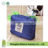 Navy Blue Quality 210D Ripstop Polyester Storage Case Package Cosmetic Pouch Makeup Bag thumbnail-1