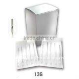 Body Piercing Sterile Needles 10,12,13,14,15,16,18,20G Navel Nose Ear thumbnail-1