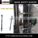 Pull Hoop Traffic Safety Road Signs Fix Clamps thumbnail-3