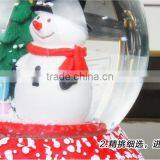 Hot Sale Snowflake Christmas Snow Globe Musical Christmas Snow Globe thumbnail-3
