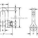 ATLI SKC-S6-G2150DX Factory Price Screw Pin Anchor Shackle/D Shackle thumbnail-2
