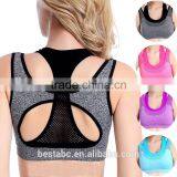 Wholesale Athletic Wear Yoga Clothing Manufacturers Sexy Cross Strap Back Sports Bra thumbnail-1