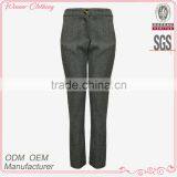 Fashion Ladies Formal Slim Fit Pants Long Black Trousers 2016 High Quality Tight Women Pants thumbnail-1