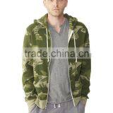 Rocky Printed Eco-fleece Full Face Zip Hoodie for Men thumbnail-1