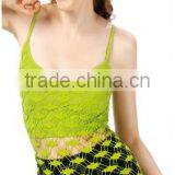 Fashion Lady's Mesh Camisole Bra Top thumbnail-1