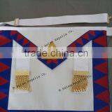 100% Leather Masonic Royal Arch Companion Apron With Gold Tassel thumbnail-3