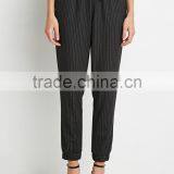 Classic Unlined Elasticized Waist Jogger Pants Wholesale Women Pants thumbnail-4