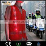 Led Traffic Uniform Workwear Light up hi Vis at Night