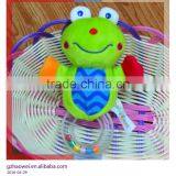 Cute Animal Baby Educational Plush Toys With Ring in Colorful Beans Baby Gifts thumbnail-1