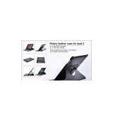 Leath Rotary Leather Case for Ipad 2 thumbnail-1
