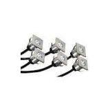 12V Kit 6 * 0.6w LED Deck Recess Lighting IP67 For Furnitures With Plug In System