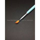 Eeesa Professional Kolinsky Sable Plastic Handle Nail Beauty Brush Angled Gel Nail Brush thumbnail-1