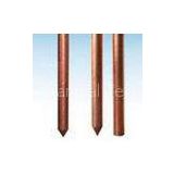 Lightning Protection System copper bonded ground rod 14.2mm Diameter