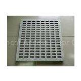 Indoor Wearproof Perforated Steel Panel , Perforated Tiles For Raised Floor