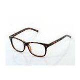 Adjusting Plastic Polycarbonate Eyeglass Frames Women , Black / Coffee Color PC Optical Frames thumbnail-1