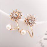 Fashion Jewelry Flower Cuff Earring thumbnail-3