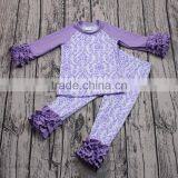 Onsale Cute Rabbit Print Baby Girls Long Sleeve Clothing Set 2pcs T-shirt Icing Pants Clothes Kids Children Boutique Outfits New thumbnail-5