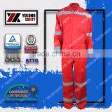 OEM Service High Tear Strength Protective Fireproof Treatment EN11612 Certificate 100%cotton Fire Retardant Workwear thumbnail-3