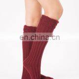 Fashion Floor Socks With Cable Knit Turnover ,knitted Leg Warmers Women thumbnail-4