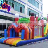 2014 20m long inflatable playground/ Inflatable obstacle course for adult