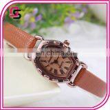 2014 Yiwu Supplier Seductive Lady Wrist Leather Watches Wholesale