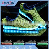 Chicago Marathon 7colors USB rechargeable led shoes