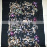big cashew embroider scarf 170*68cm lady's scarf woman shawl