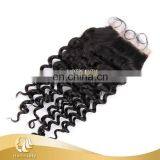 Free parting lace closure silk invisible part closure