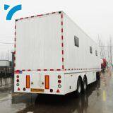 China Factory Twist Lock Gooseneck Low Platform Semi Trailer 40 Ton Low Bed Semi Trailer thumbnail-2