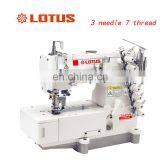 LT 500-07 HIGH-SPEED 3 NEEDLE 7 THREAD INTERLOCK SEWING MACHINE thumbnail-1