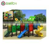 Patio Swing With Plastic Slide Outdoor Garden Kids Swing Set Playground for Backyard JMQ-G085A thumbnail-6