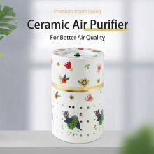Ceramic Air Purifier LED-UV Disinfection 5V USB thumbnail-1