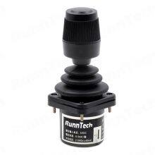 RunnTech 3 Axis Hall Effect Fingertip Joystick With 1 Pushbutton for Ratiometric Output