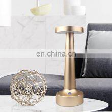 2020 Amazon Home Decor Vintage Table Lamp Bed Side Dumbbell Aluminium Metal Desk Lamps for Hotel