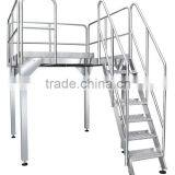 Aerial work support platform of packing machine