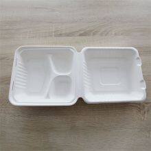 Eco Friendly Recyclable 3 Compartment Food Container thumbnail-2
