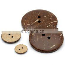 Around Brown Sewing Garment Natural Coconut Shell Buttons thumbnail-3
