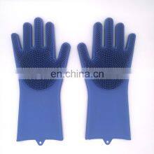 Silicone Gloves for Dish Washing Waterproof Silicone Kitchen BBQ Gloves Silicone Washingdish Gloves thumbnail-2