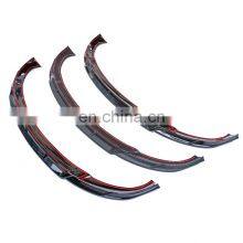 Car Exterior Accessories ABS Carbon Fiber Front Bumper Lip Splitters Spoiler For Tesla Model Y 2021 thumbnail-2