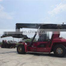 Original Sweden Kalmar DRD450 Reach Stacker on Sale , Cheap Used 45 Ton Container Reach Stacker in Shanghai