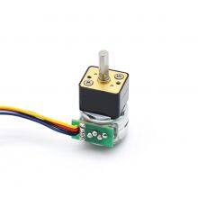 6V 12V 15mm PM Stepper Motor GA12-15BY With Gearbox Black Case thumbnail-2