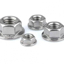 304 Stainless Steel Fasteners, Bolts, Flange Nuts, DIN6923 Anti Slip Nuts thumbnail-2
