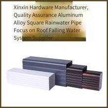 Aluminum Alloy Rainwater Pipes for High-rise Buildings, Service Life of Downpipes, Colored Aluminum Guttering System thumbnail-1