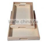 Hot Sale Wooden Tray Wooden Fruit Tray Wooden Storage Tray thumbnail-2