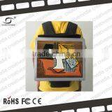 15.6 Inch Backpack Picture Frame 1080p Digital Advertising Board Samsung Usb Flash Full hd Media Player